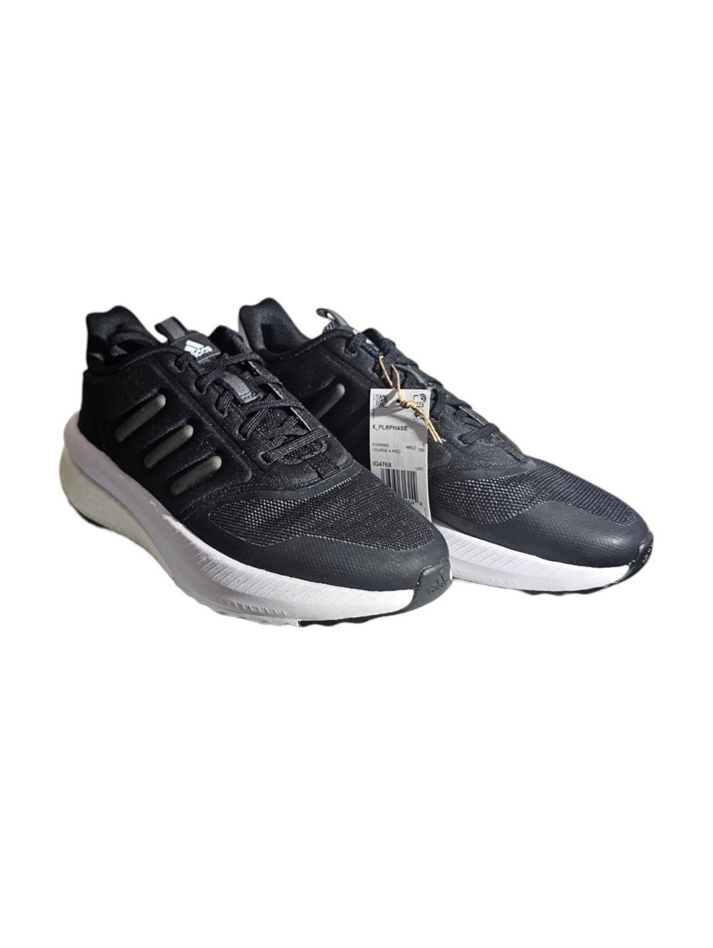 adidas X Plrphase core black cloud white Boost Mens SIZE 9.5 NWT